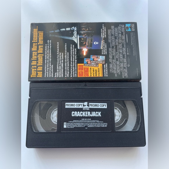 Crackerjack - VHS Screener - 1994 - Thomas Ian Griffith Rare Promo Demo VHS Tape - Picture 2 of 3